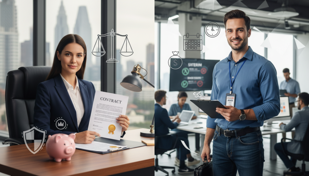 découvrez les principales différences de droits et avantages entre un contrat cdi et un contrat intérim, et faites le choix adapté à votre situation professionnelle.