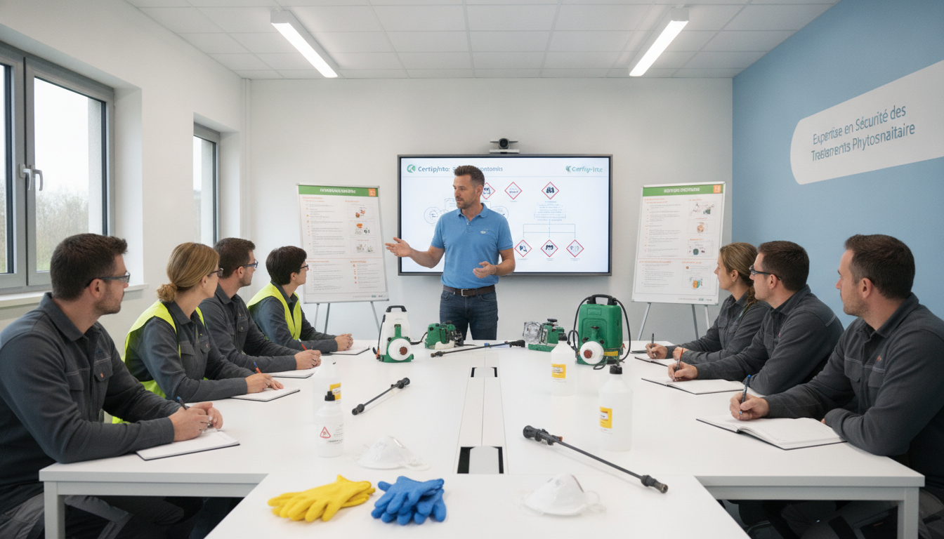Comment devenir expert en sÃ©curitÃ© des traitements avec la formation Certiphyto ?