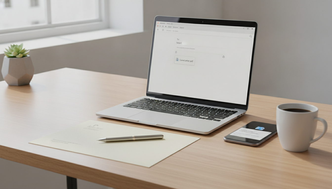 Comment envoyer sa lettre de motivation par e-mail ?
